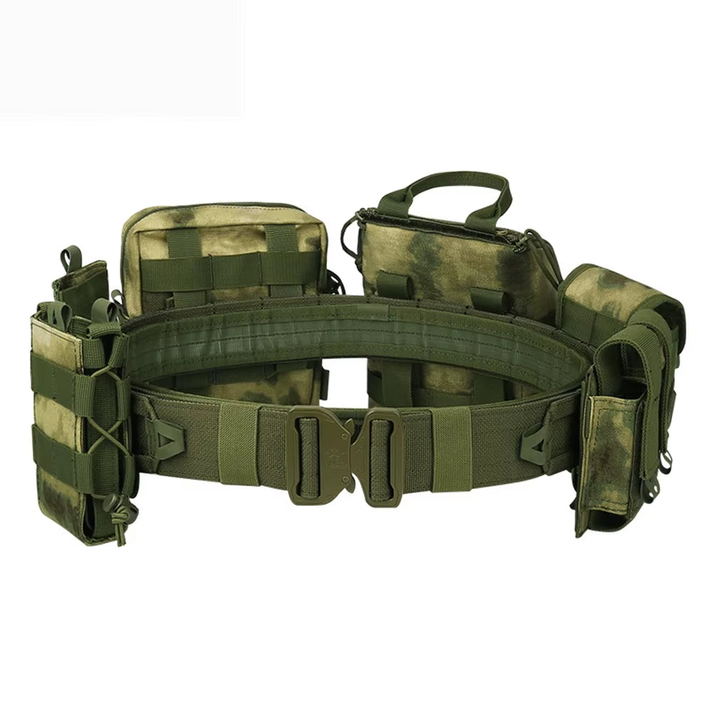 Yakeda Polyester Tactical Belt Outdoor Training Use CP Mag Pouch Hunting Accessories Tactical Belt Duty Belt