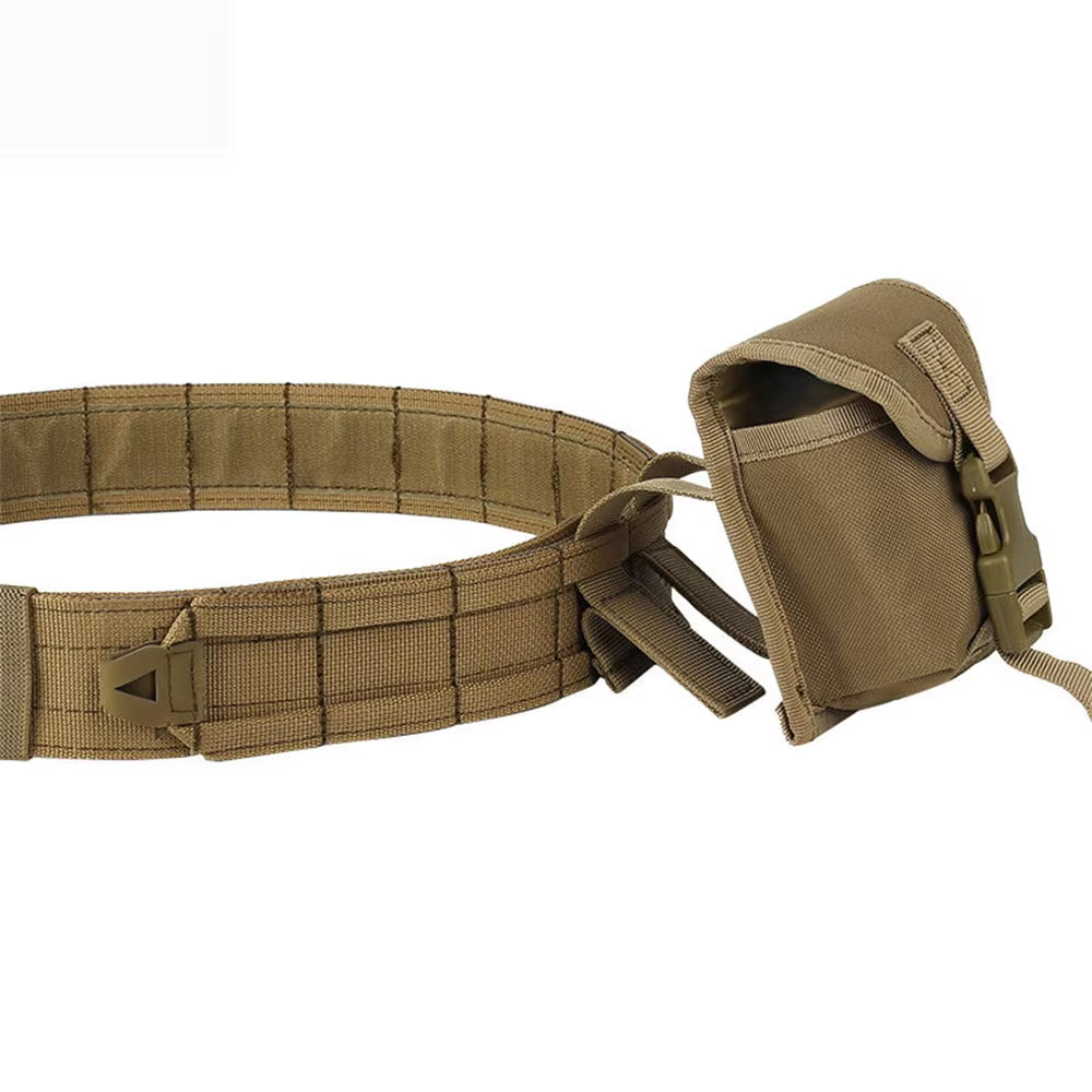 Yakeda Polyester Tactical Belt Outdoor Training Use CP Mag Pouch Hunting Accessories Tactical Belt Duty Belt