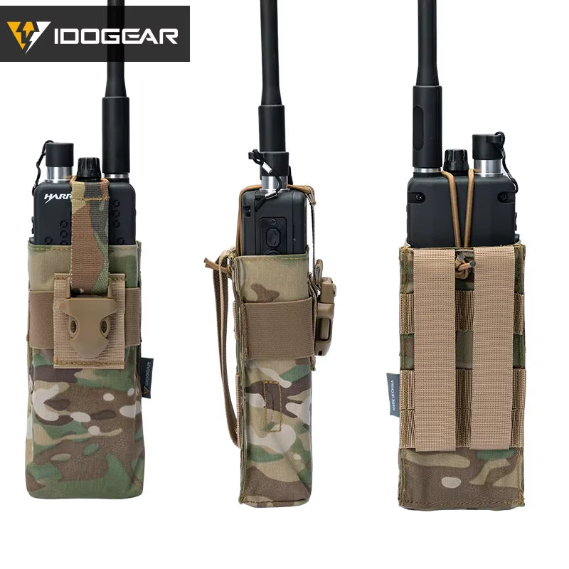 Tactical Radio Pouch for Walkie Talkie MOLLE MBITR PRC148 152 Tactical Tool Pouch 3552