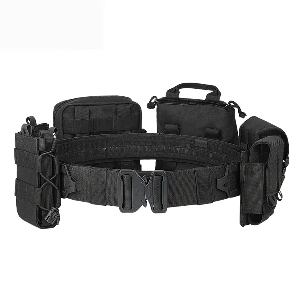 Yakeda Polyester Tactical Belt Outdoor Training Use CP Mag Pouch Hunting Accessories Tactical Belt Duty Belt