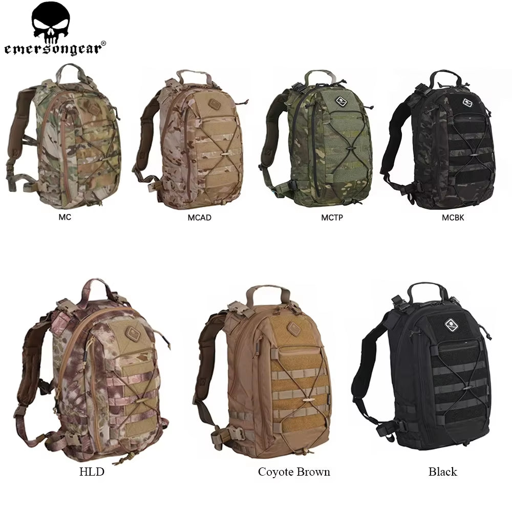 Tactical Backpack Assault Backpack Removable Operator Pack Travelling Modular Pack Tactical Bag Multi-Camo EM5818