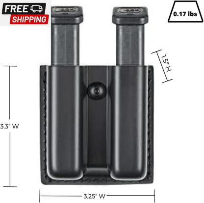 Safariland 79 Slimline Open Top Double Handgun Magazine Pouch