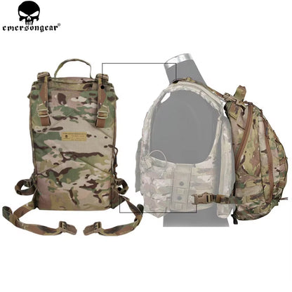 Tactical Backpack Assault Backpack Removable Operator Pack Travelling Modular Pack Tactical Bag Multi-Camo EM5818