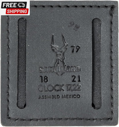 Safariland 79 Slimline Open Top Double Handgun Magazine Pouch