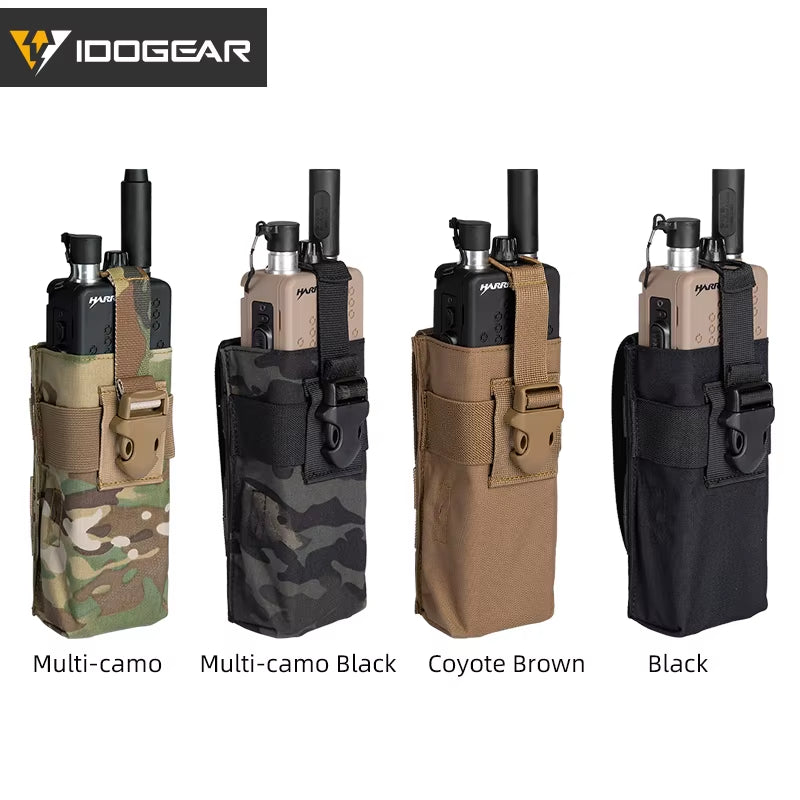 Tactical Radio Pouch for Walkie Talkie MOLLE MBITR PRC148 152 Tactical Tool Pouch 3552