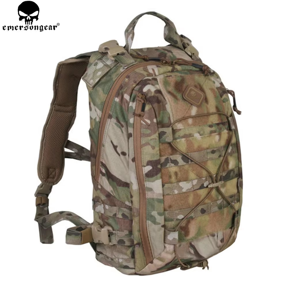 Tactical Backpack Assault Backpack Removable Operator Pack Travelling Modular Pack Tactical Bag Multi-Camo EM5818