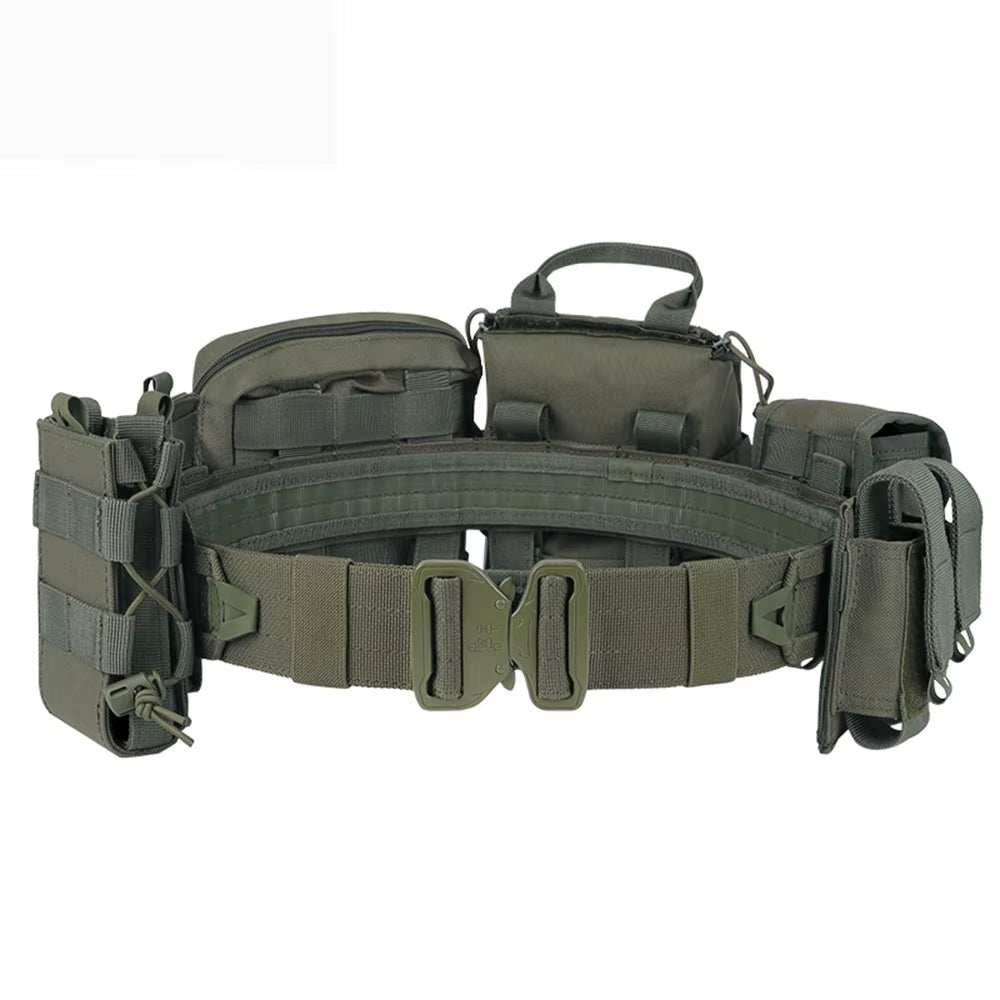 Yakeda Polyester Tactical Belt Outdoor Training Use CP Mag Pouch Hunting Accessories Tactical Belt Duty Belt