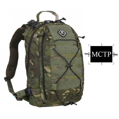 Tactical Backpack Assault Backpack Removable Operator Pack Travelling Modular Pack Tactical Bag Multi-Camo EM5818