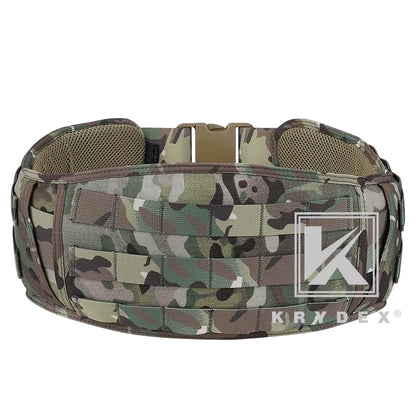 Tactical Belt Padded MOLLE System Waist Belt Multi Function Quick Release Buckle Battle Airsoft Hunting Combat Camo Belt