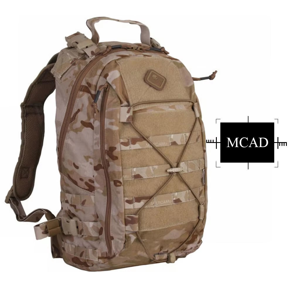 Tactical Backpack Assault Backpack Removable Operator Pack Travelling Modular Pack Tactical Bag Multi-Camo EM5818